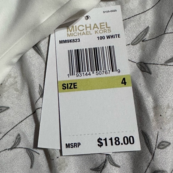 Michael Kors PRIDE Logo Swimsuit, size 4 - Picture 6 of 6